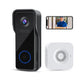 KAMEP Video Doorbell Camera Wireless Doorbell 2K HD, KAMEP Smart WiFi Camera Doorbell with PIR Motion Detection, Two-Way Audio, IR Night Vision, IP66, Support SD Card & Cloud Storage