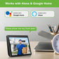 Wireless Video Doorbell Camera with Chime, 1080P HD Smart Door Bells Camera with Voice Changer, PIR Motion Detection, Night Vision, 2-Way Audio, IP66, 2.4G WiFi, Battery Powered,Works with Alexa